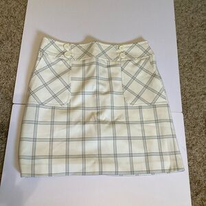 Ann Taylor Loft Size 8 plaid skirt like new!
